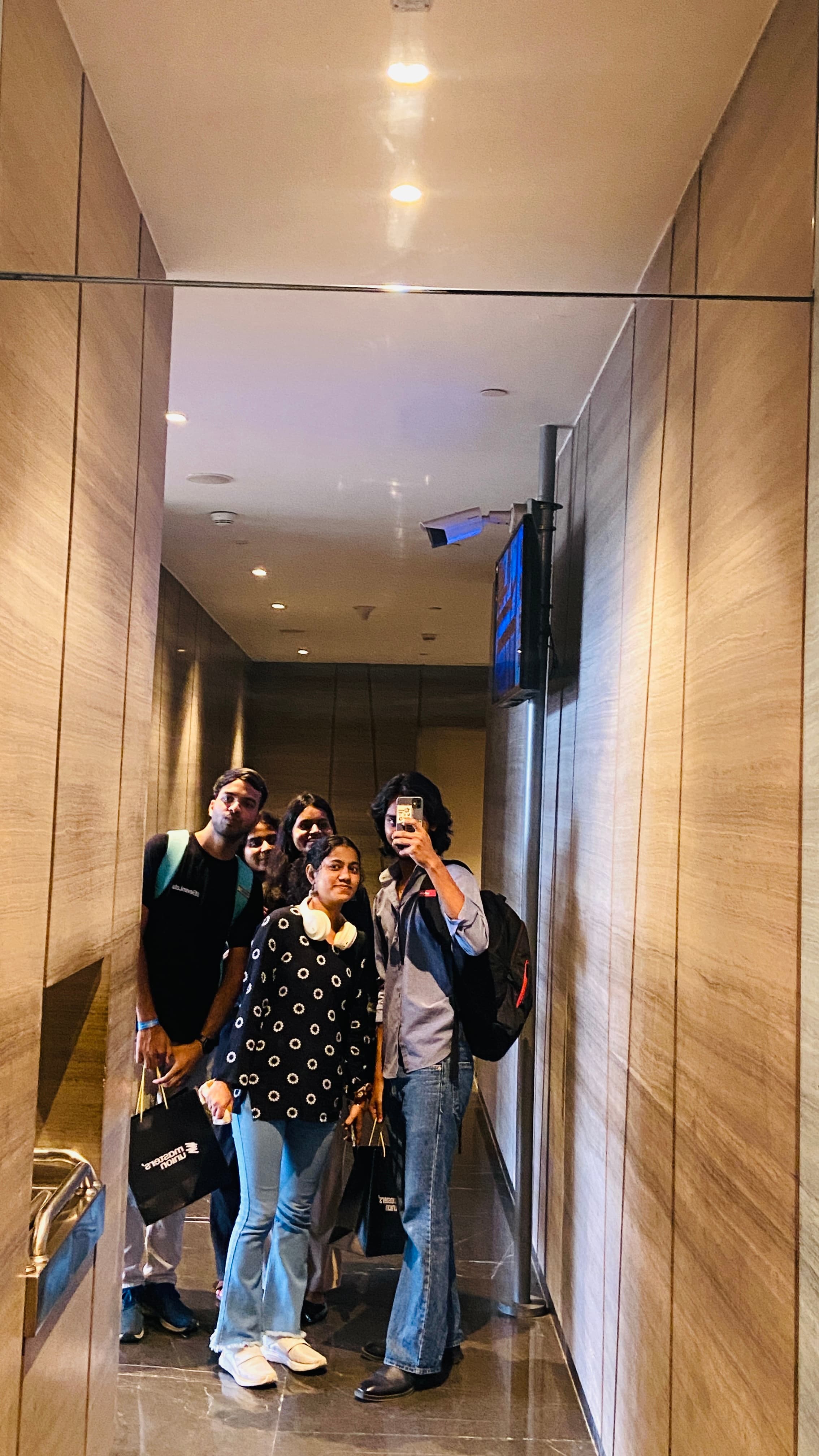 Hallway group shot